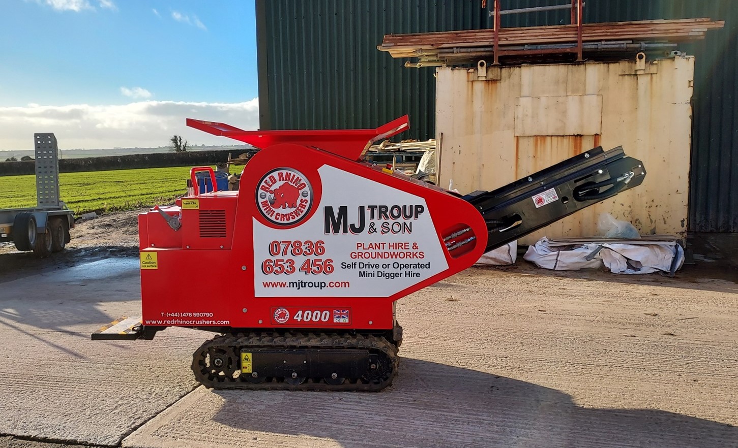 Concrete Crusher 4000 series MJ Troup